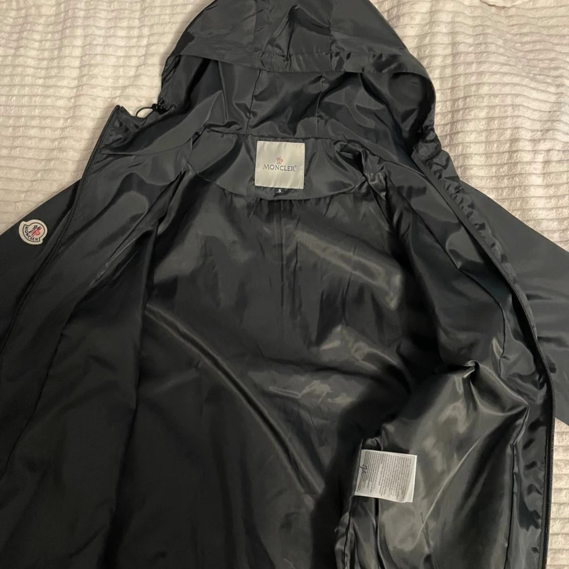 Svart vindjacka från Moncler - 2