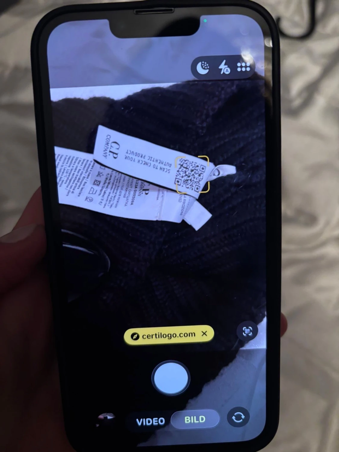 Svart C.P. Company mössa - 1