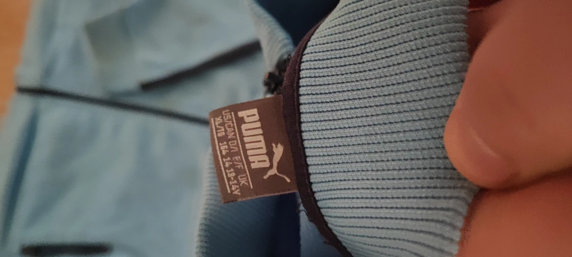 Ljusblå Malmö FF Puma träningsjacka - 2