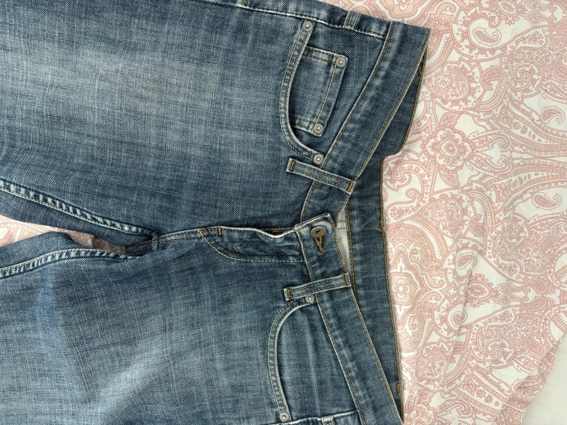 Lågmidjade jeans - 1