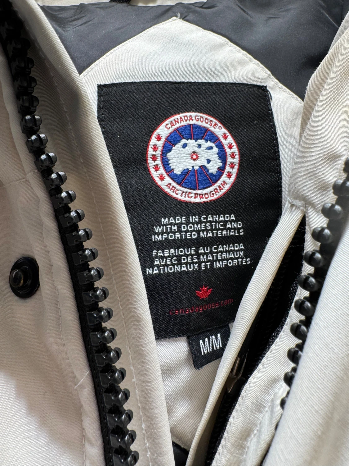 Vit pufferjacka från Canada Goose - 2