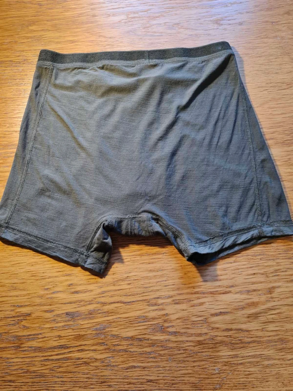 Khaki ullsshorts Aclima strl M  - 1