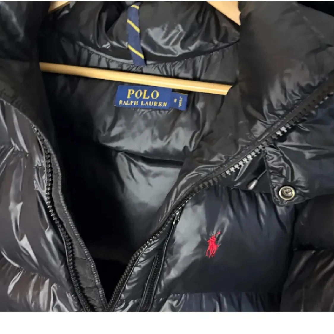 Svart pufferjacka från Polo Ralph Lauren - 1