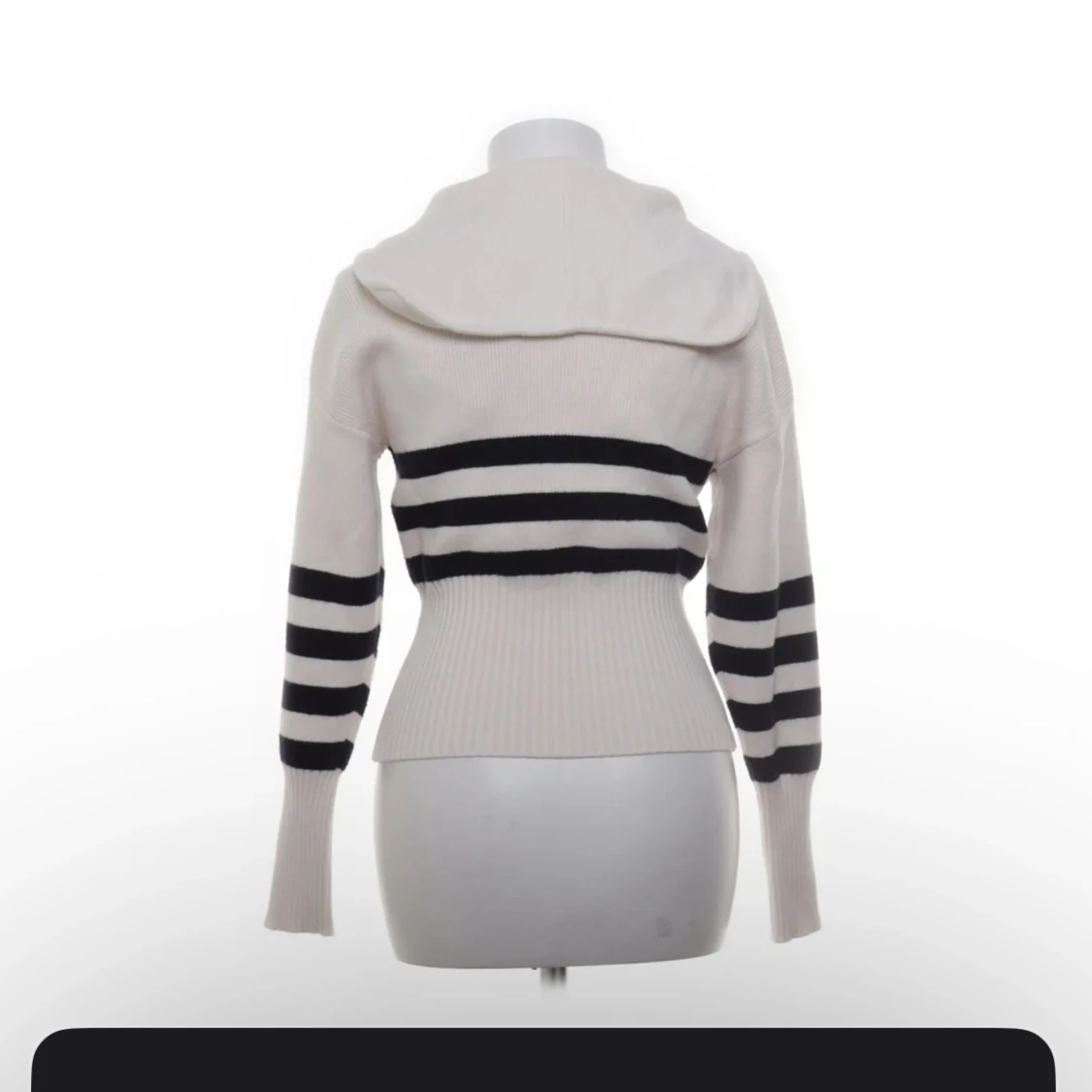 Randig hoodie med dragkedja från Zara - 2