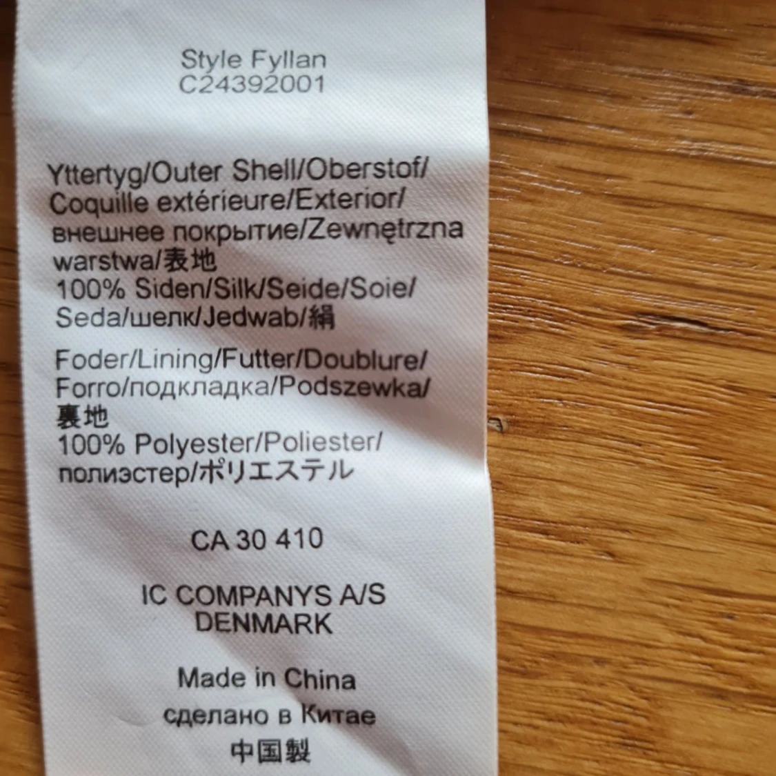 Blommig långklänning från InWear strl 44 - 4