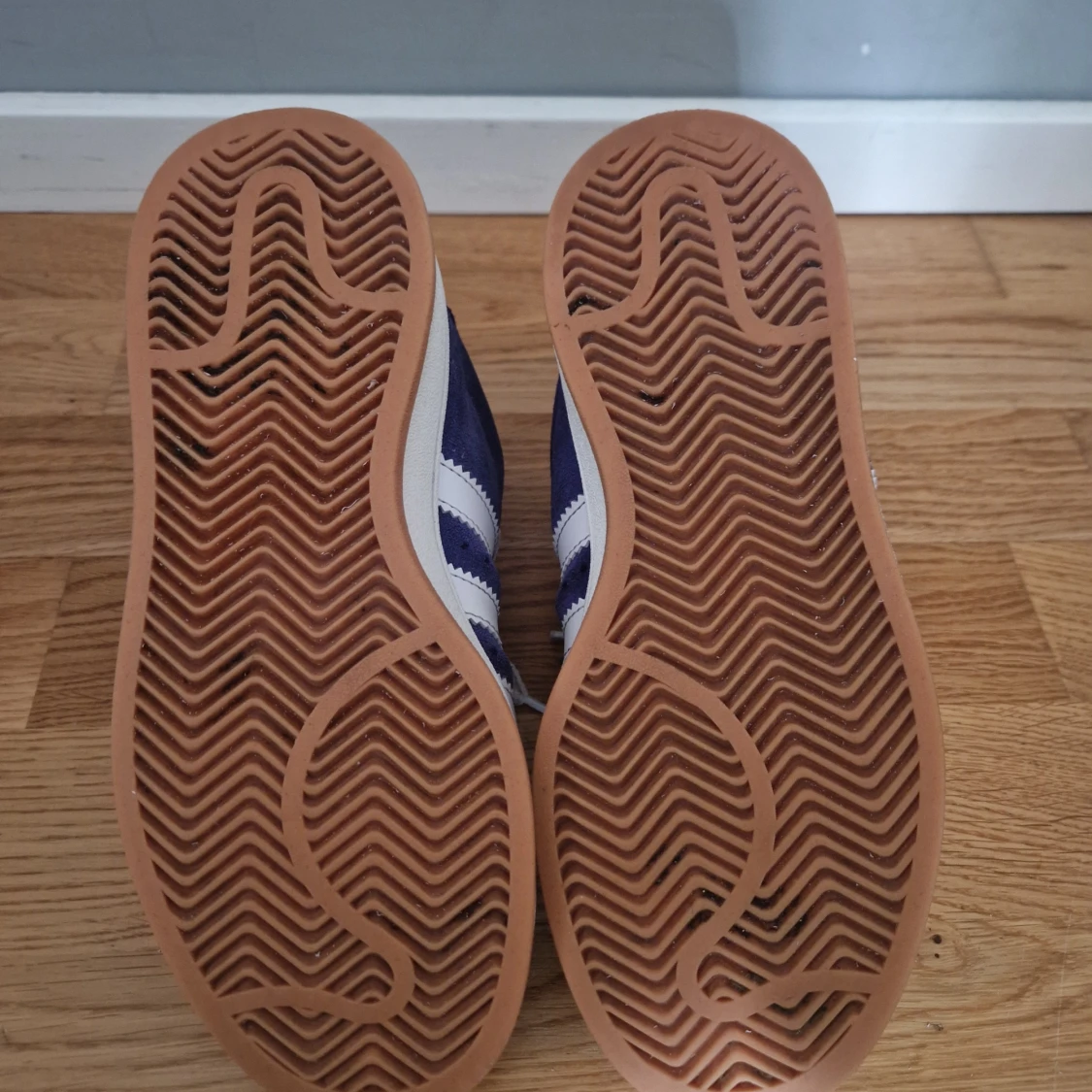 Adidas Campus sneakers blå mocka - 1