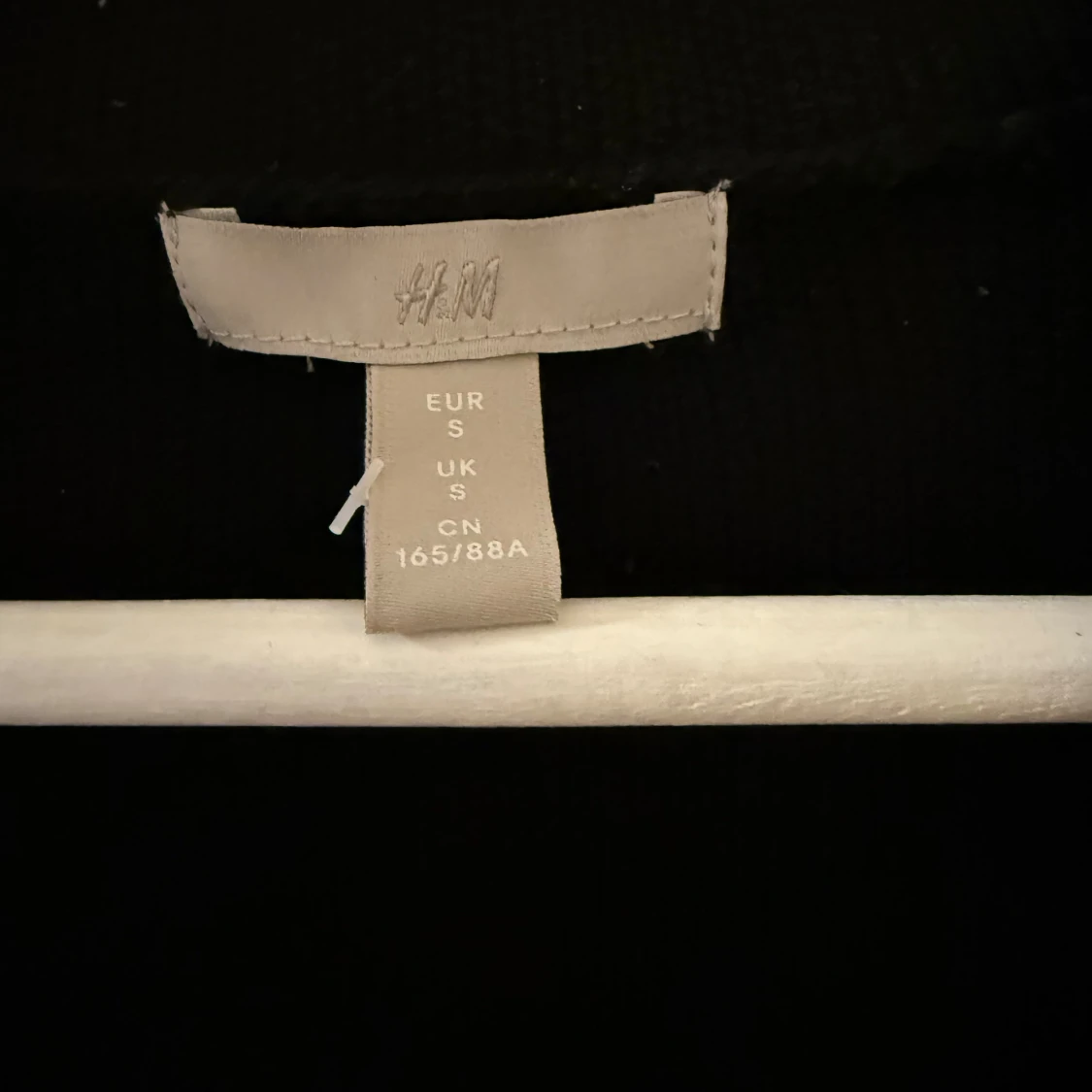 Svart cardigan jacka från H&M, S - 2