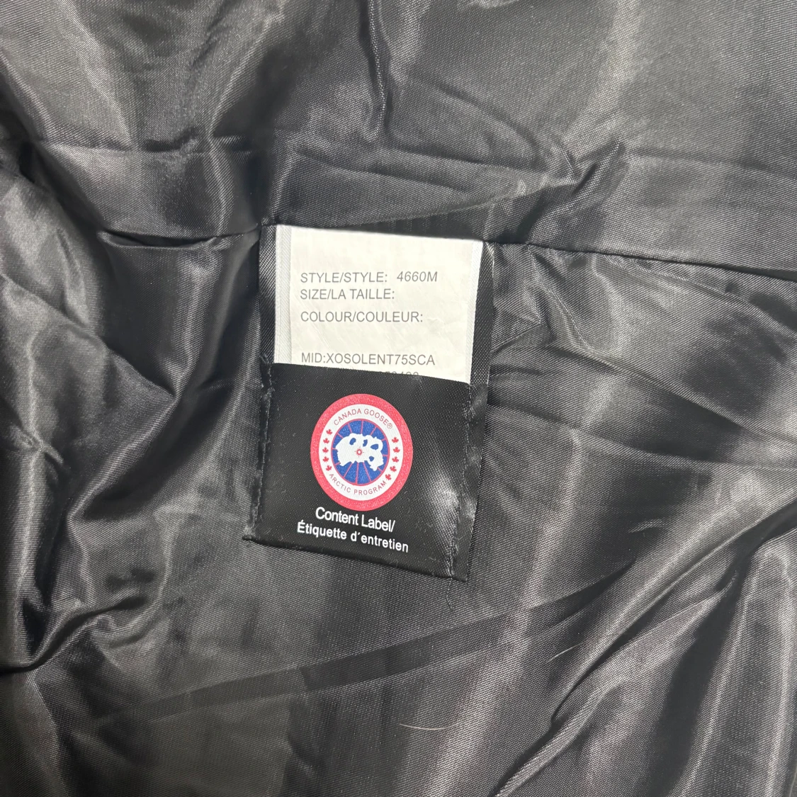 Svart dunjacka Canada Goose XS - 4