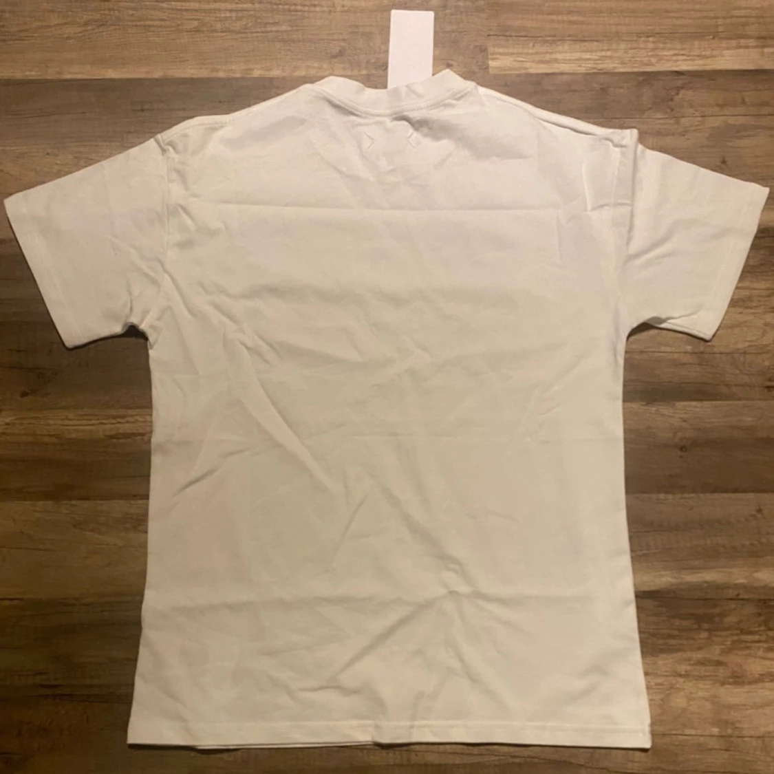 Maison Margiela vit t-shirt med tryck - 1