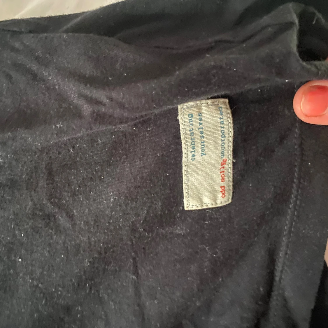 Svart långärmad tröja Odd Molly - 3