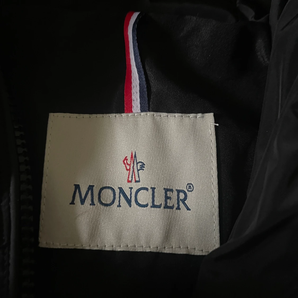 Svart moncler windbraker - 2