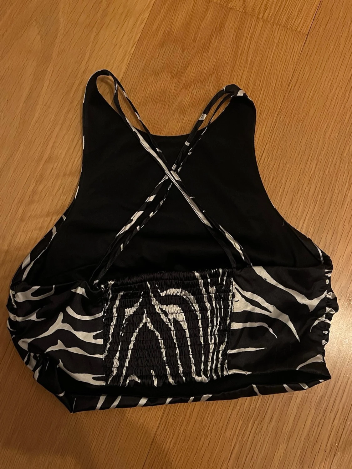 Zebramönstrad topp - 2