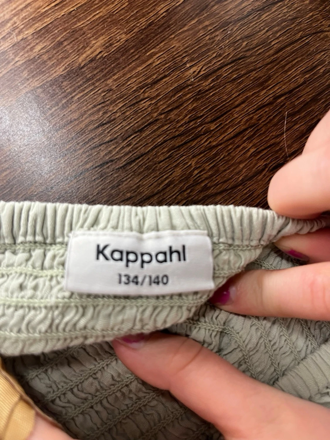 Ljusgrön blus från Kappahl - 2