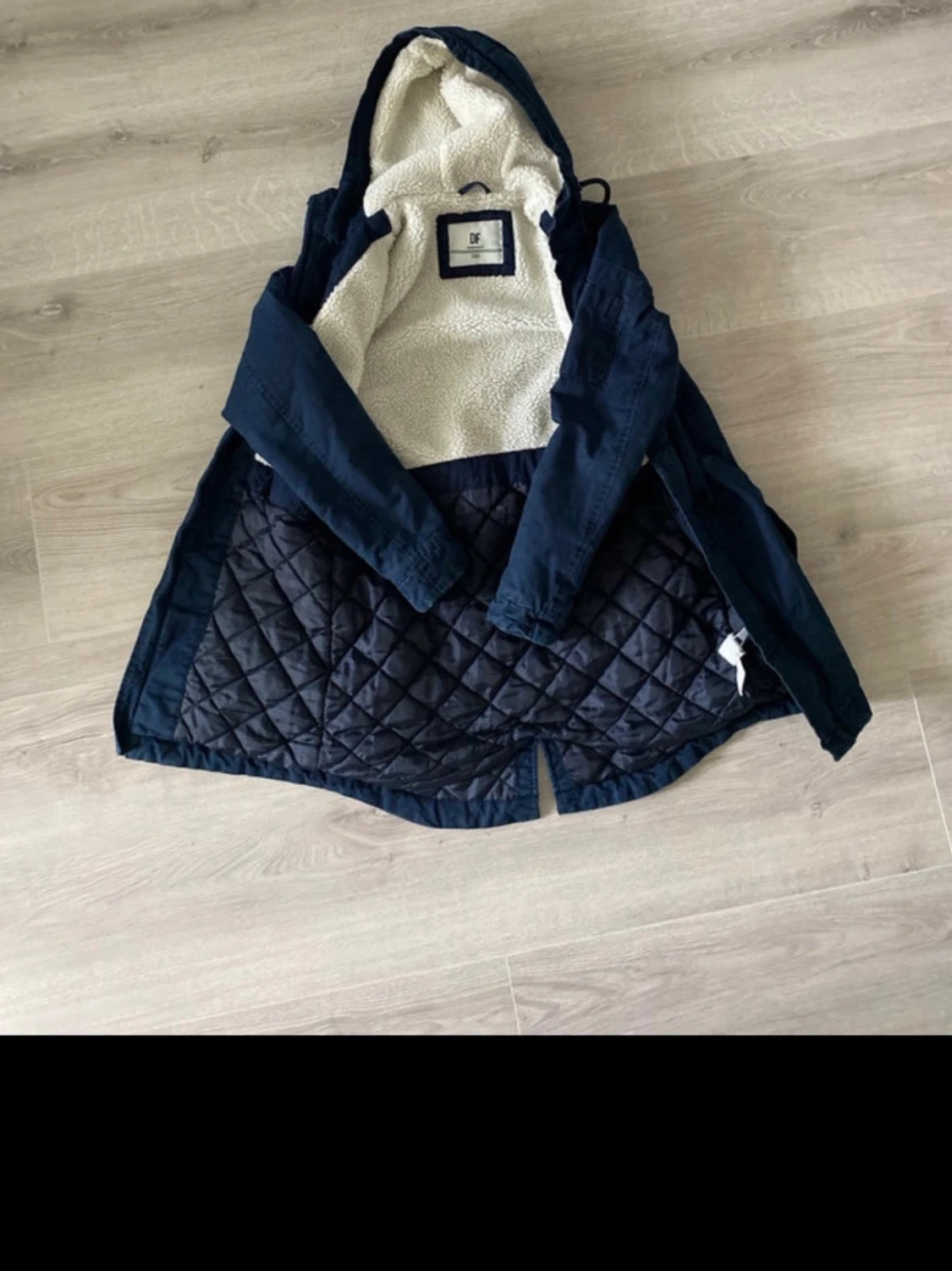 Vinterjacka med fleecefoder - 1