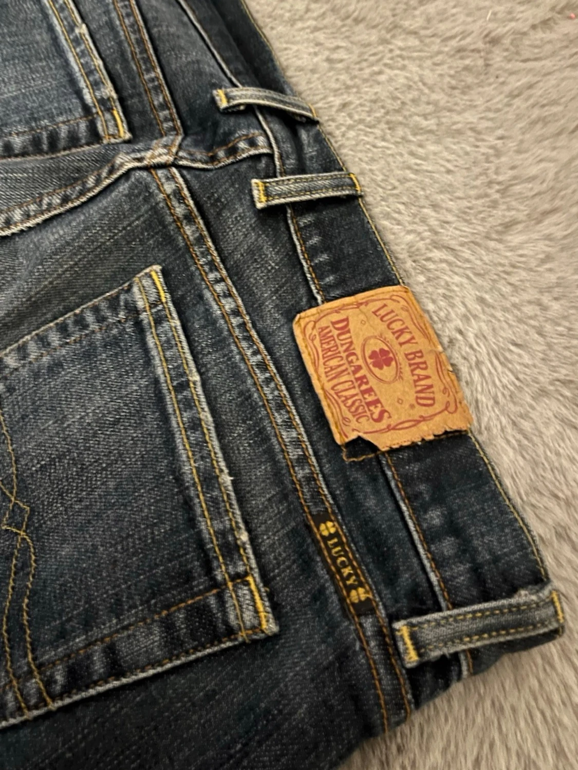 Lucky Brand bootcut jeans mörkblå - 3