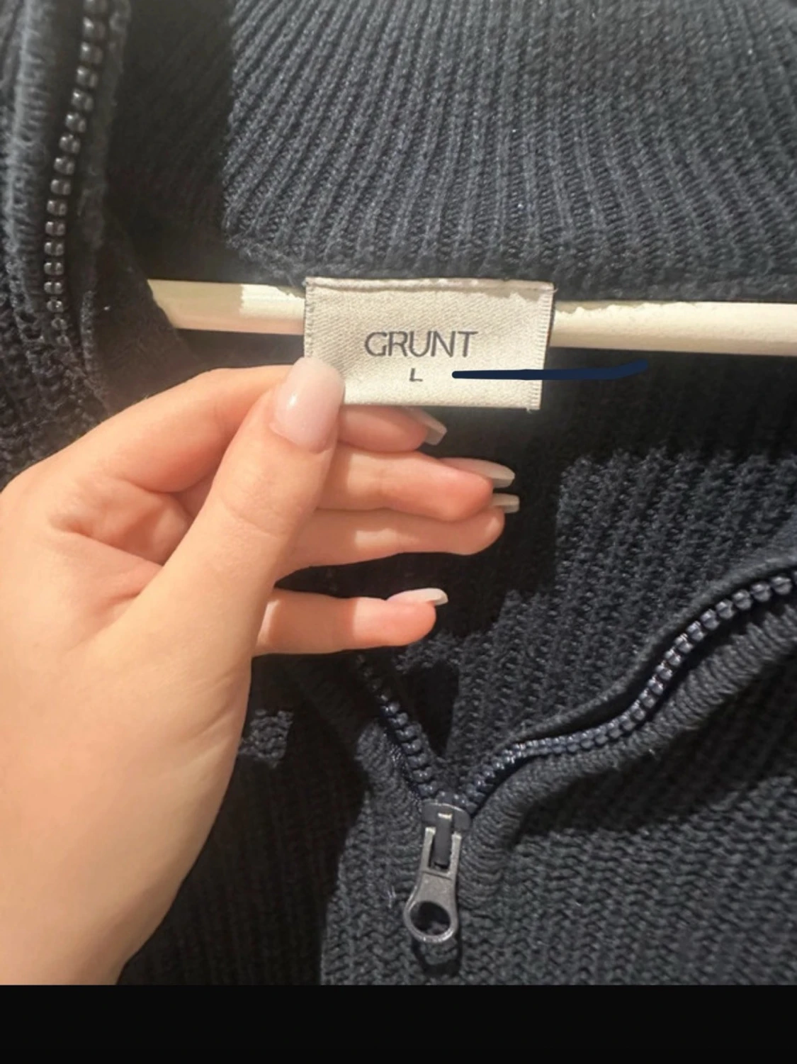 Halv zip från Grunt - 1