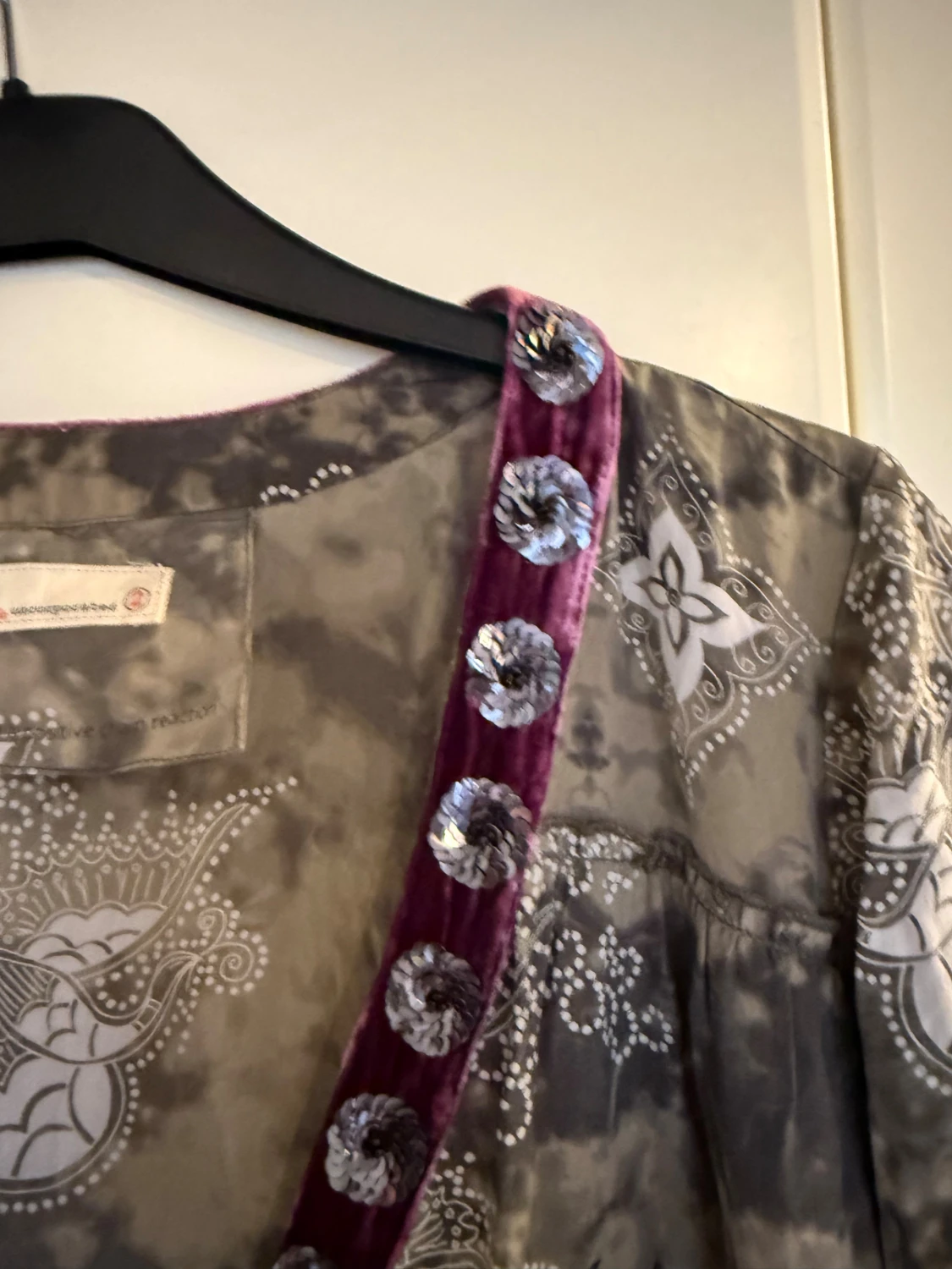 Odd Molly mönstrad kortklänning - 3