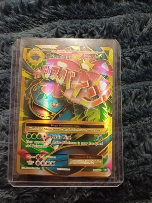 Mvenusaur EX 100 - 2016 pokemon EX kort marknadsvärde 40$ 