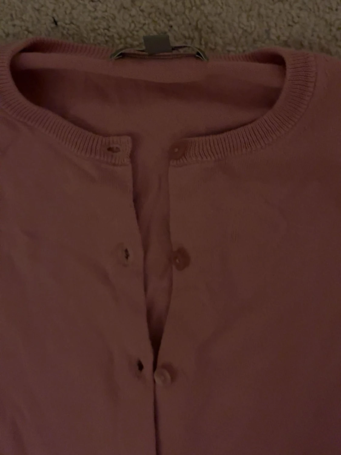 Rosa kofta från Uniqlo, storlek S