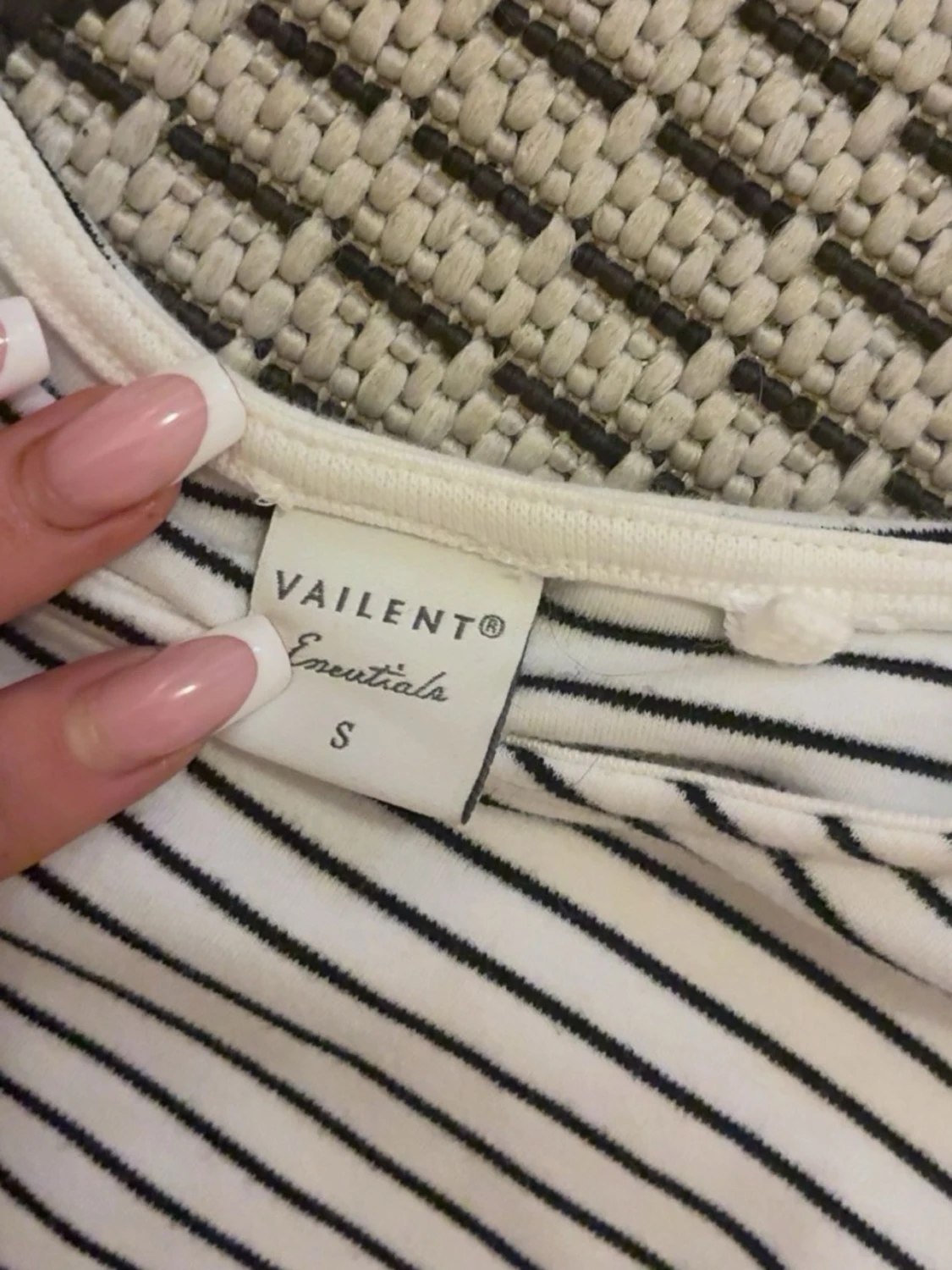 Randig långärmad topp från Vailent - 1