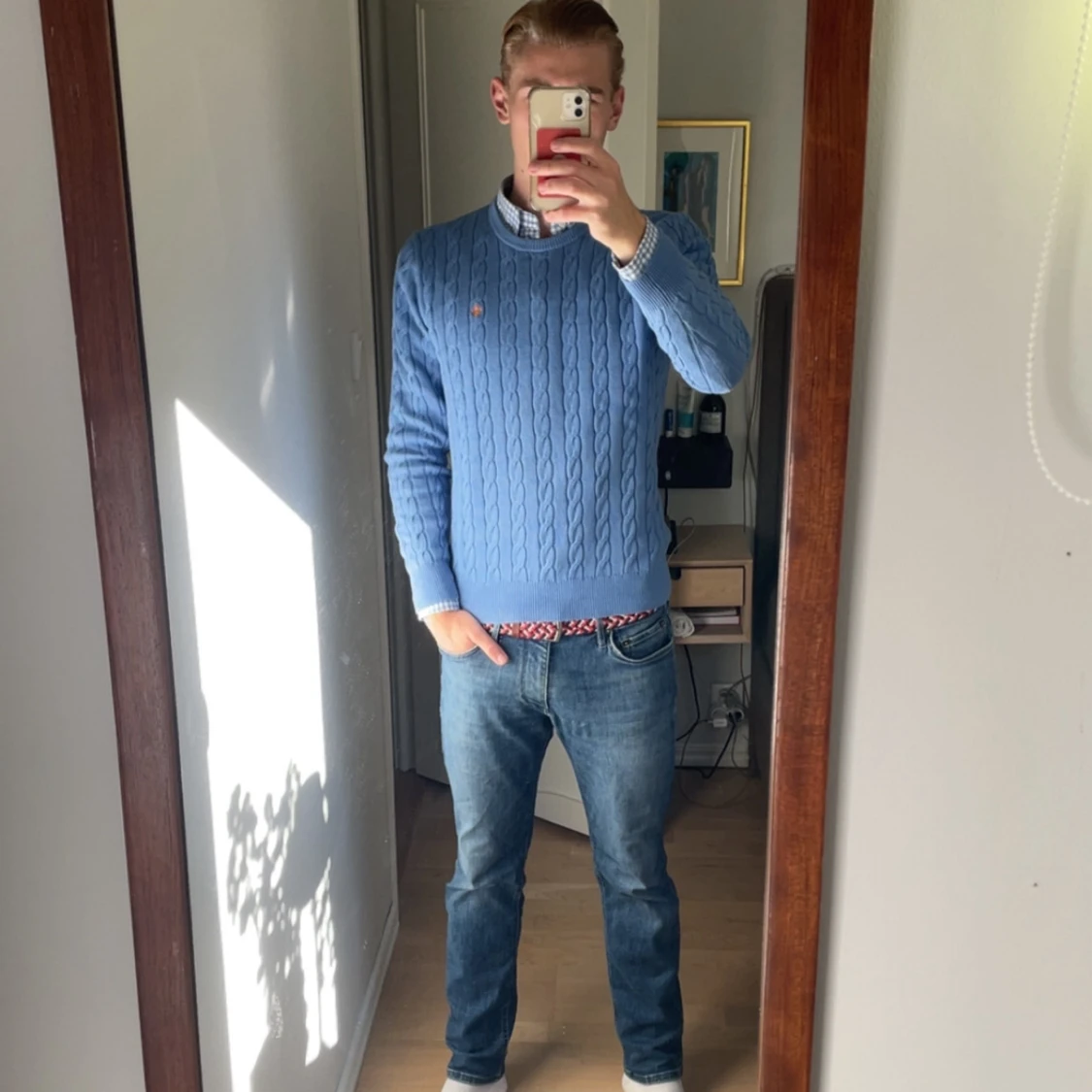Morris cable knit