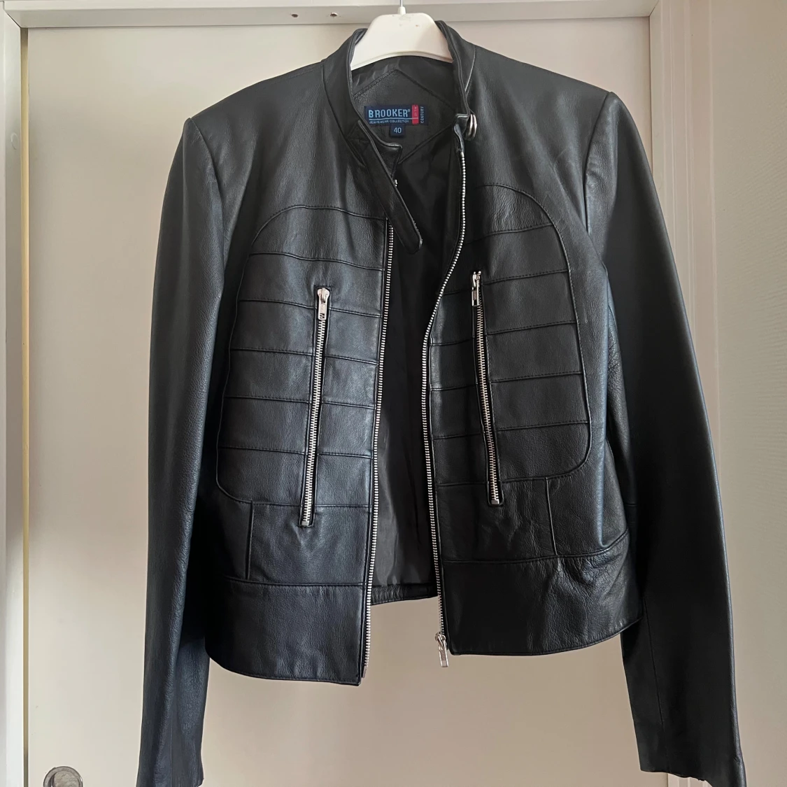 Svart skinnjacka från Brooker - 1