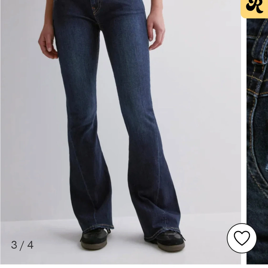 True Religion mörkblå bootcut jeans - 1