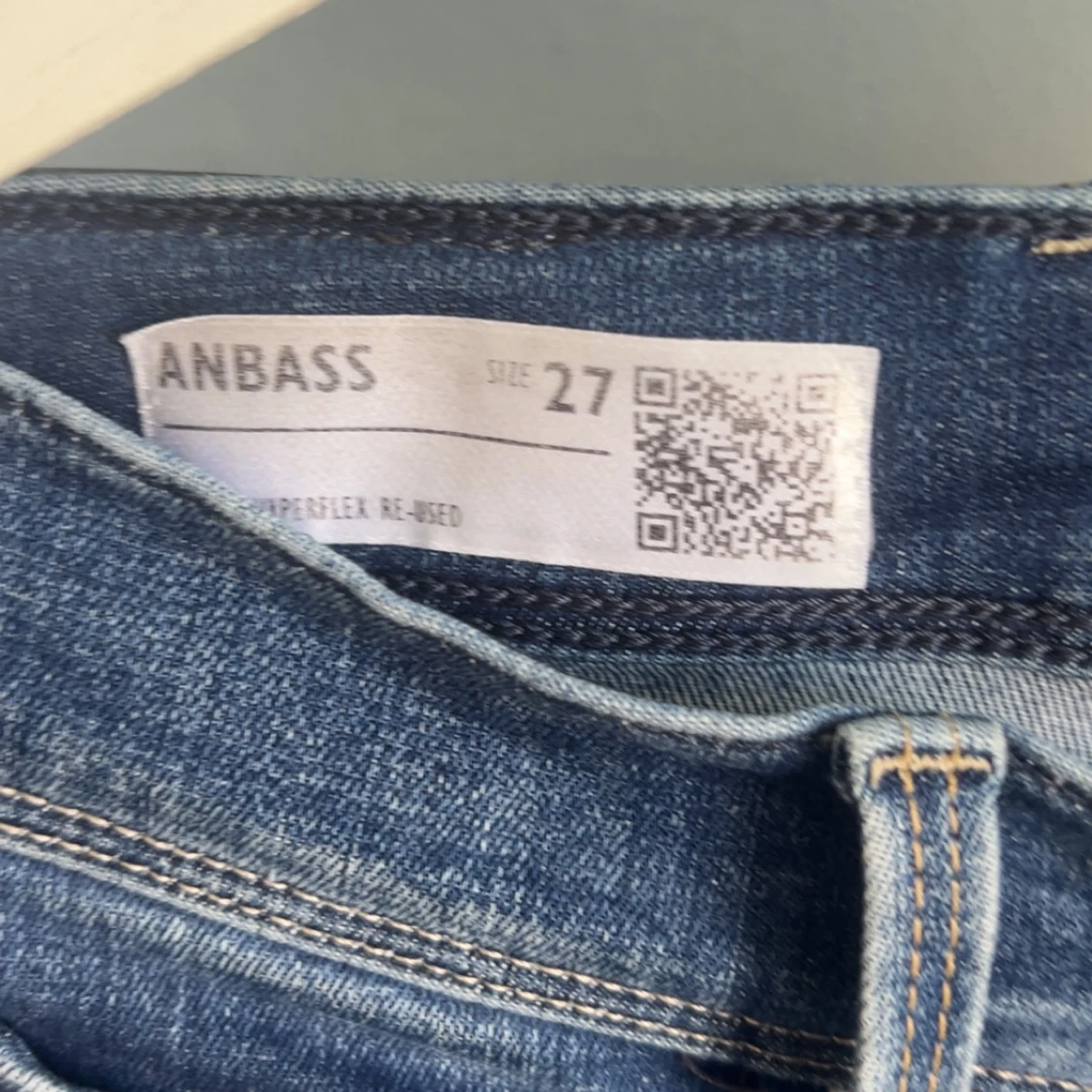 Replay Anbass blå jeans, storlek 27 - 2