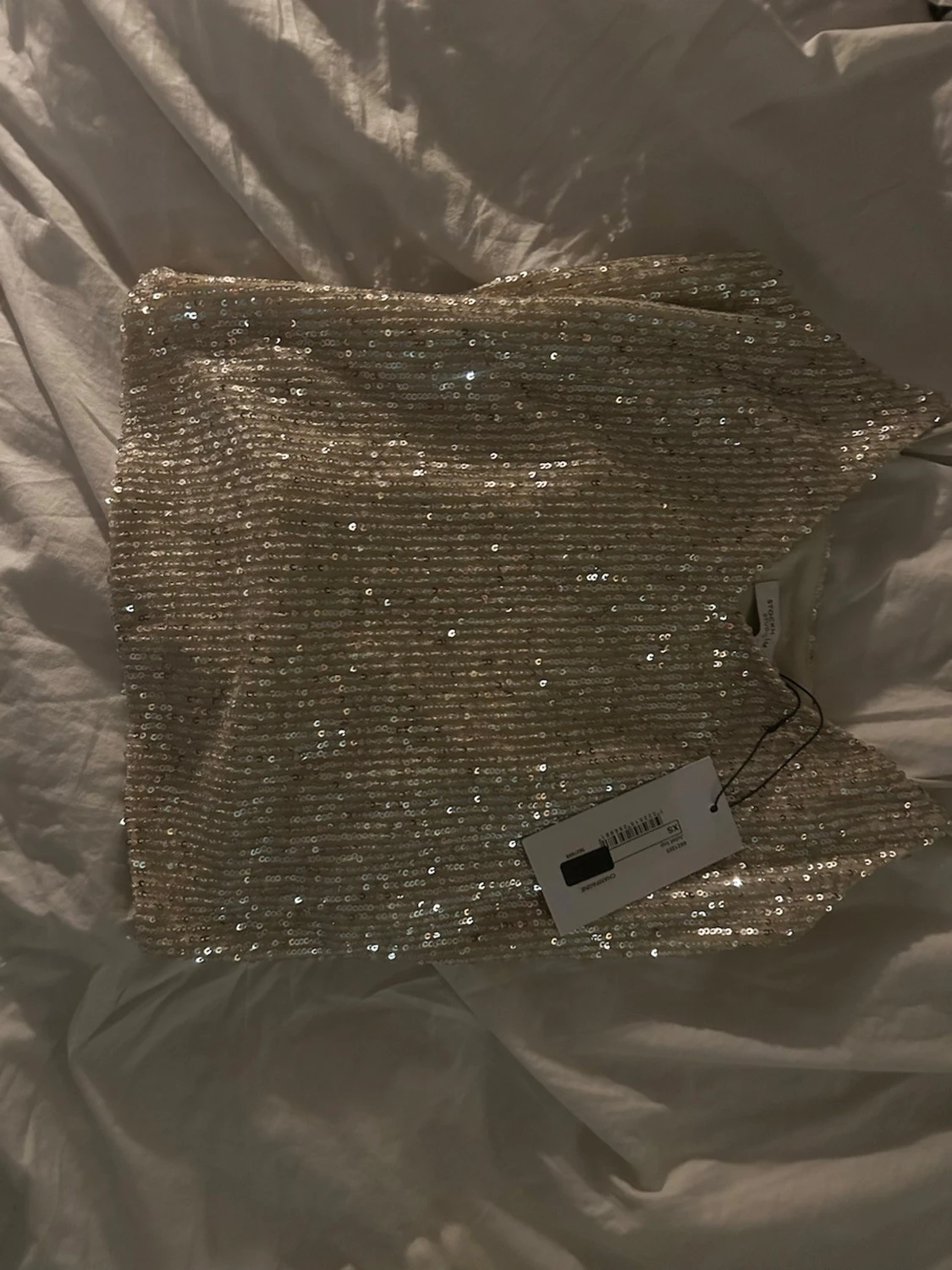 Glittrig paljettlinnetopp från Stockh LM Studio - 1