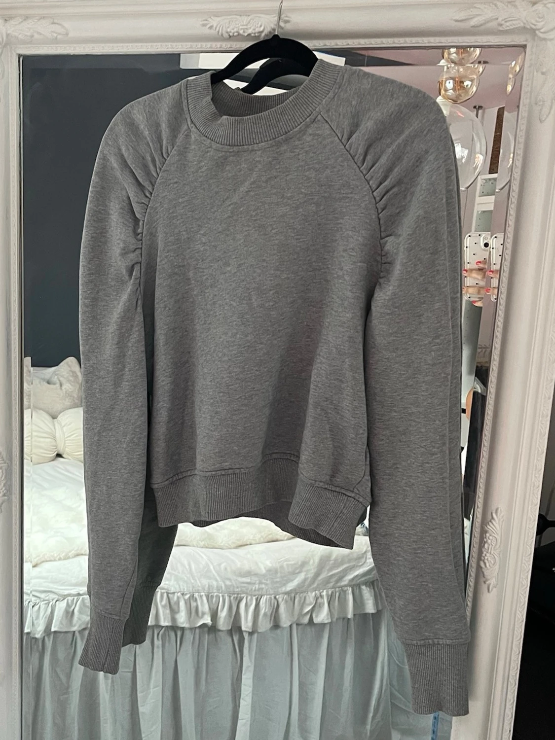Grå sweatshirt från H&M, XS - 2
