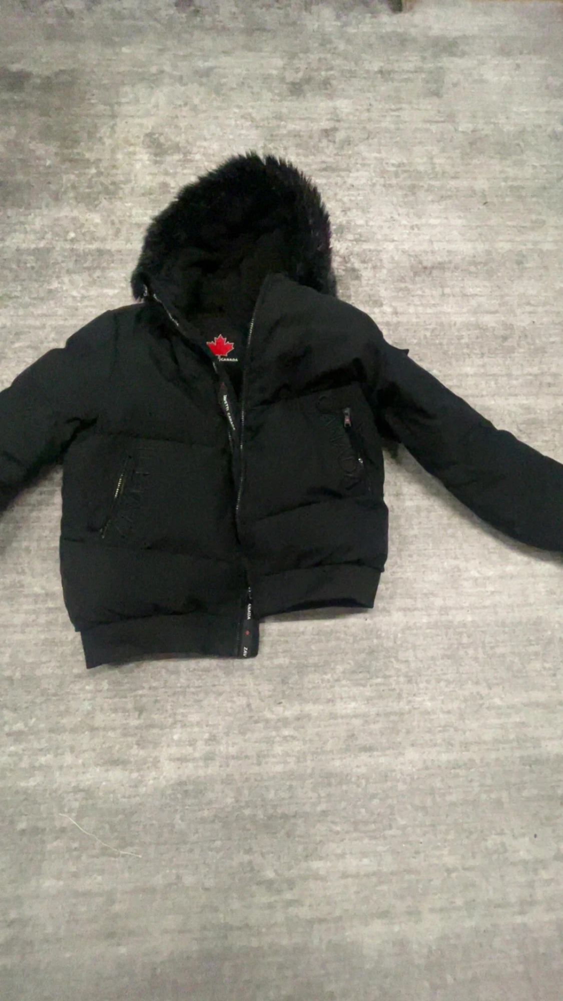 Svart pufferjacka från Zavetti Canada - 3