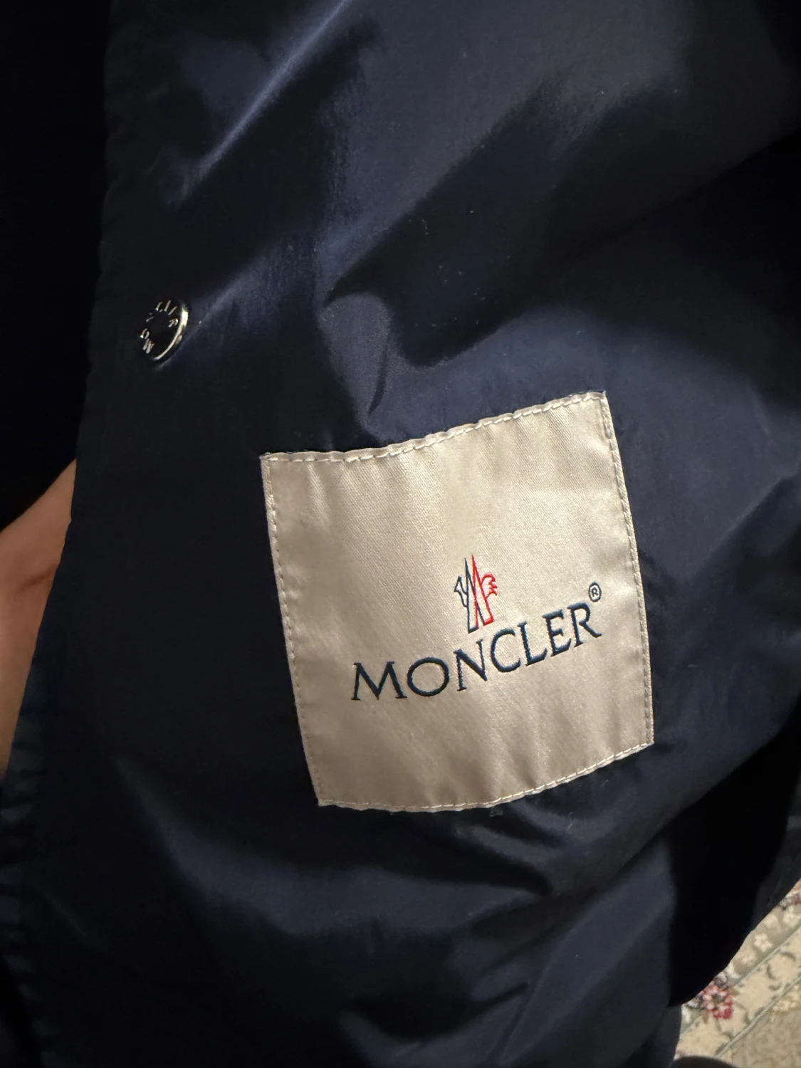 Mörkblå vindjacka från Moncler - 3