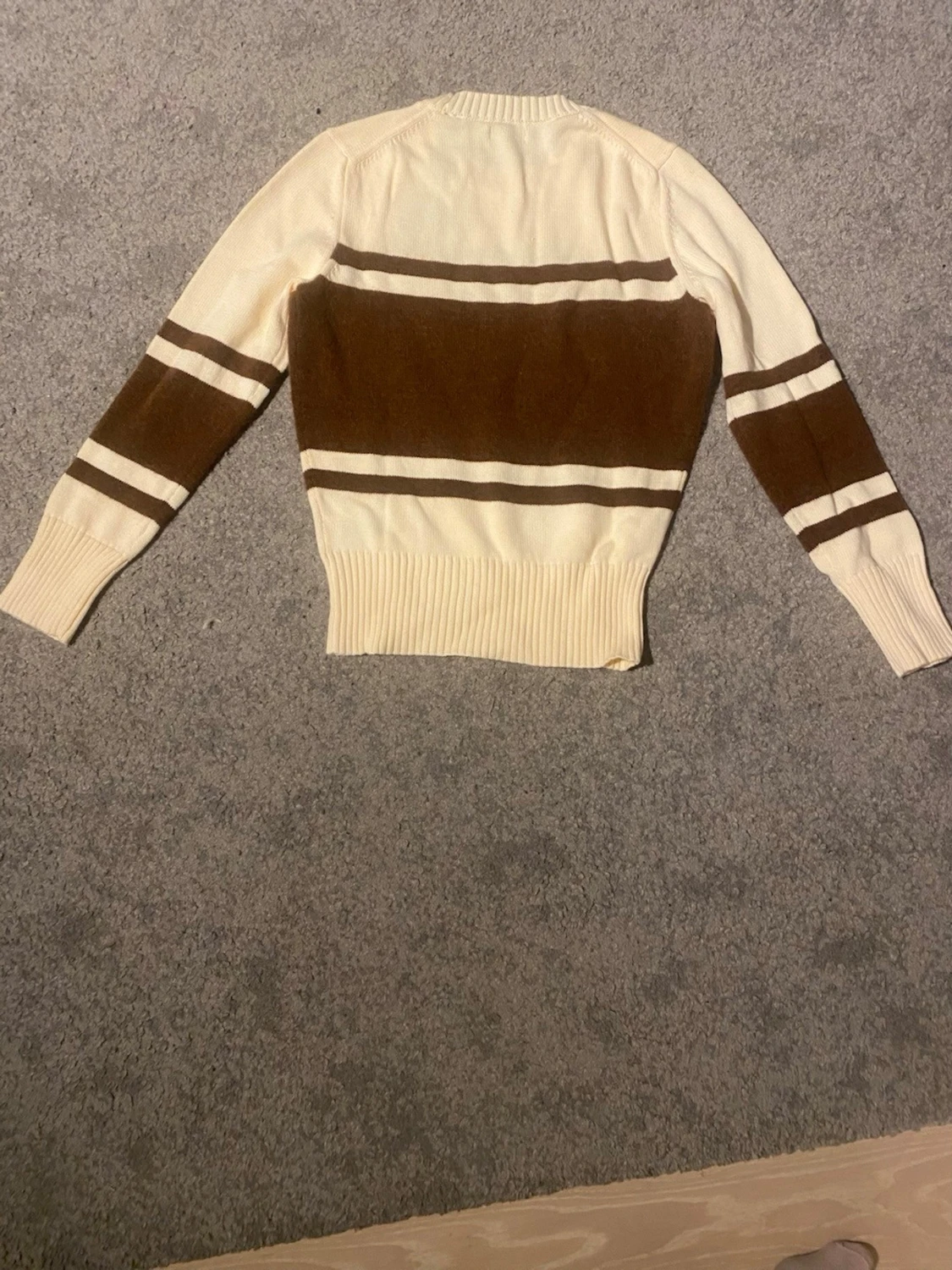 Randig stickad tröja från GANT - 1