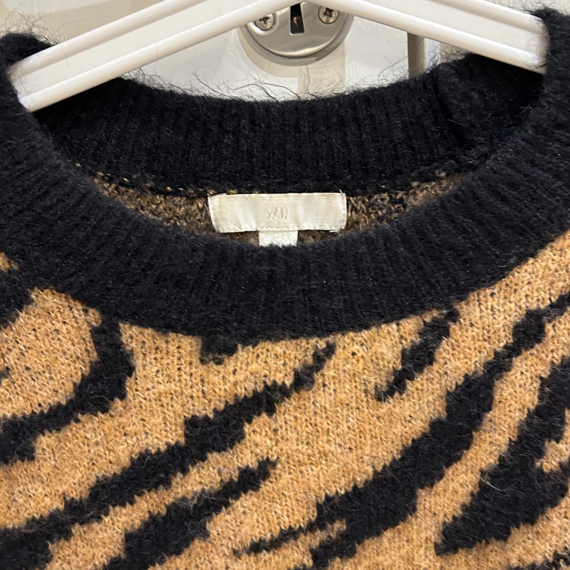  Ny Zebramönstrad stickad tröja H&M - 1