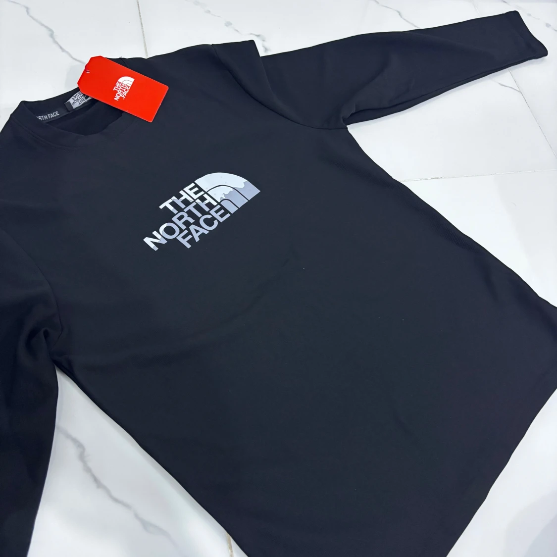 Svart långärmad tröja The North Face - 1