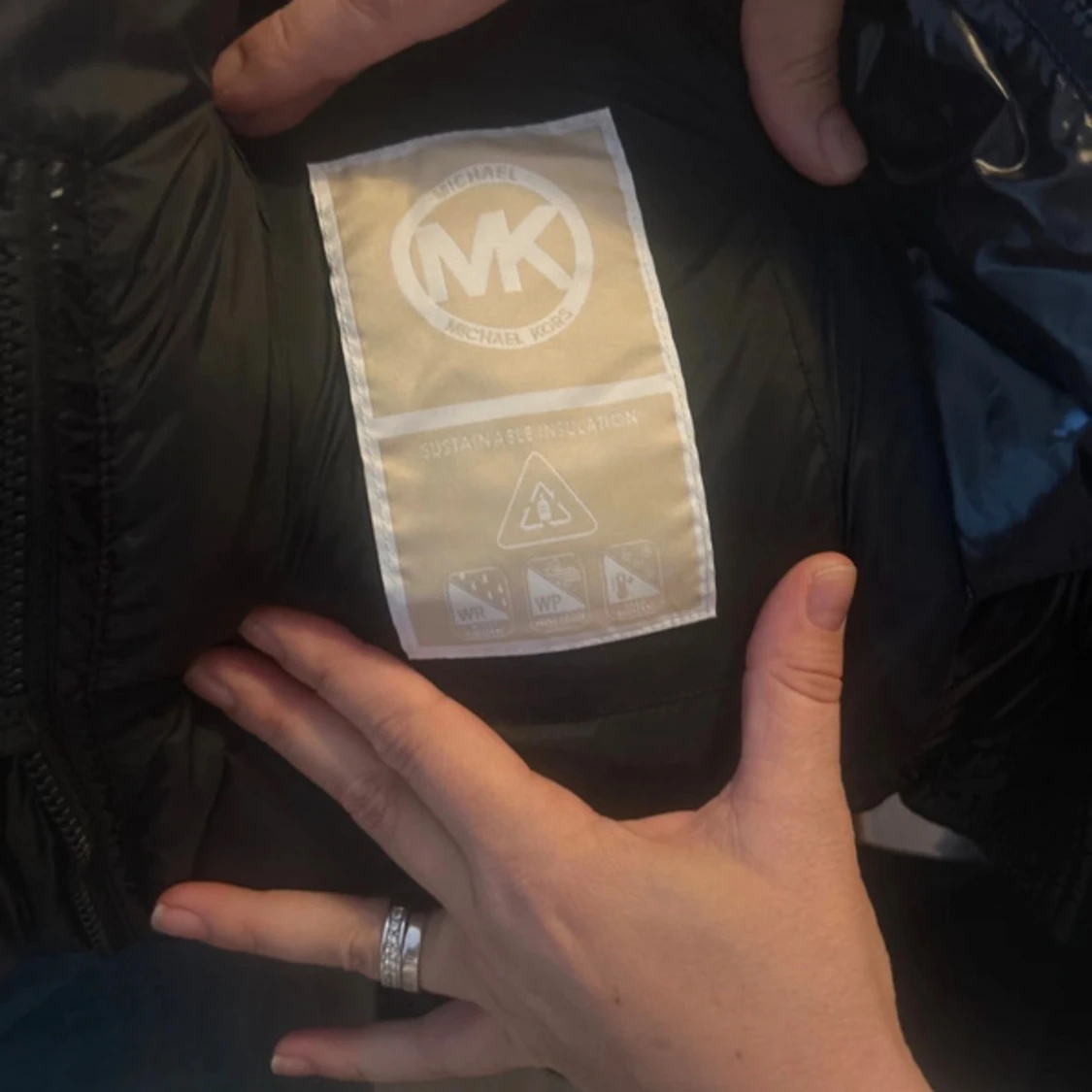 Svart pufferjacka Michael Kors S - 4