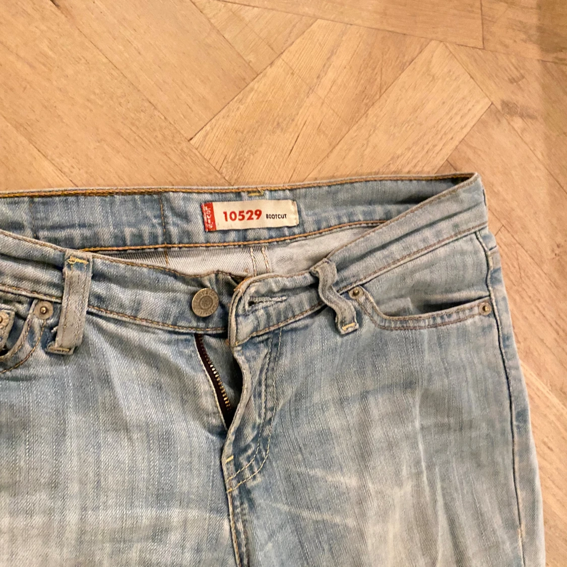 Levi's 529 ljusblå bootcut jeans - 2