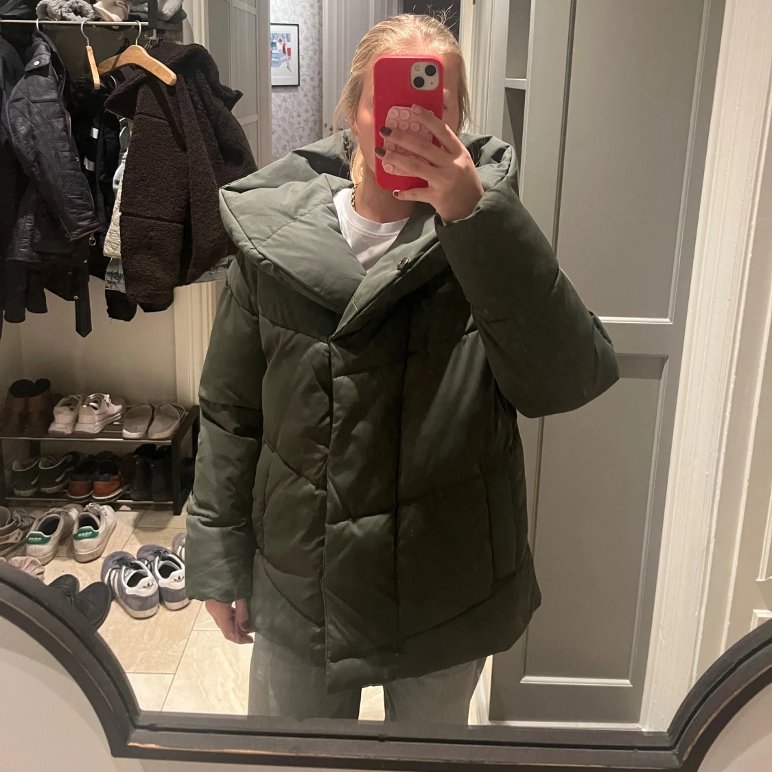 Pufferjacka grön - 1