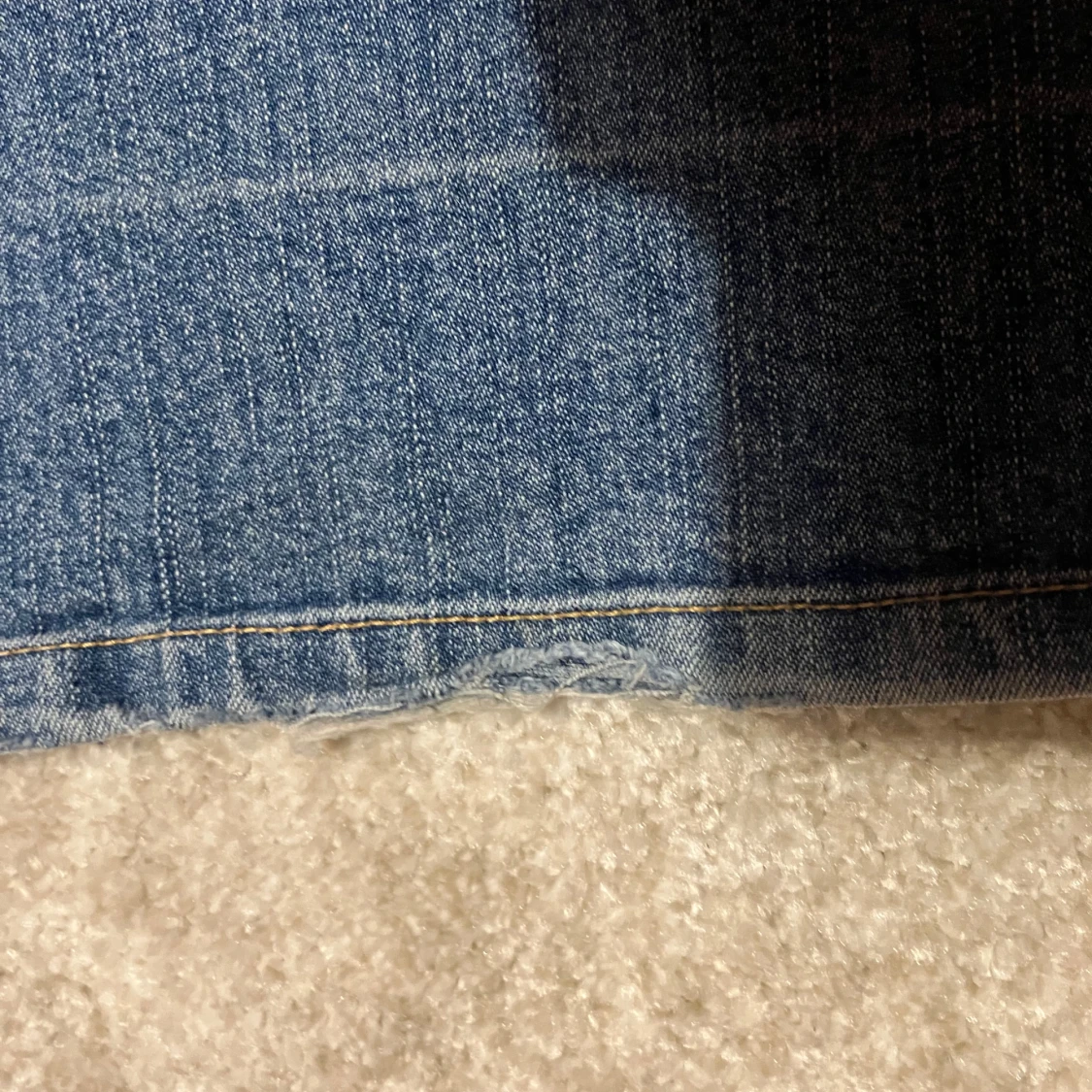 Blå bootcut jeans från Kaxs KappAhl - 4