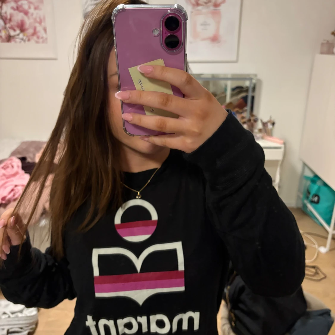 Svart långärmad tröja Isabel Marant - 1