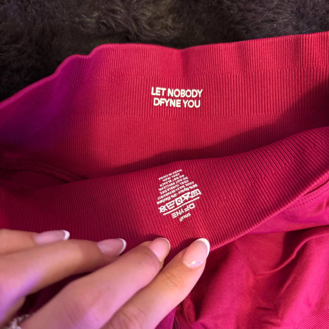 DFYNE sett winter berry röd träning sett - 4