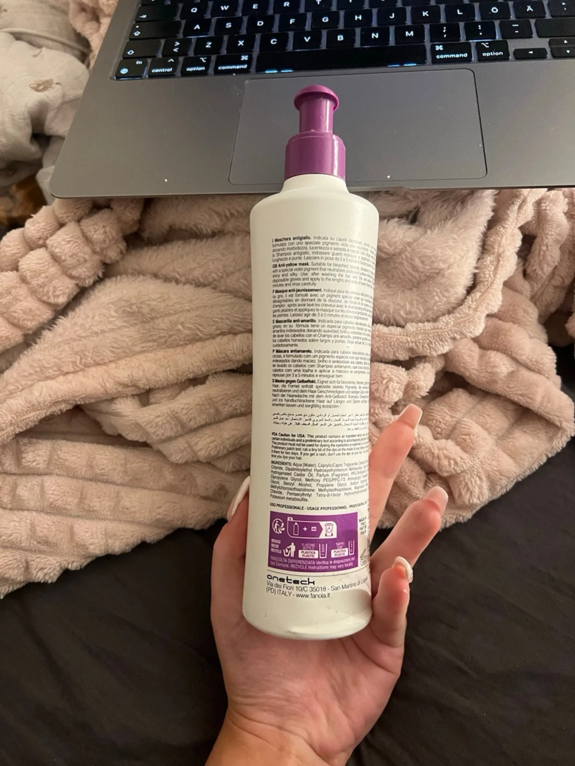 Fanola No Yellow Mask 350 ml - 1