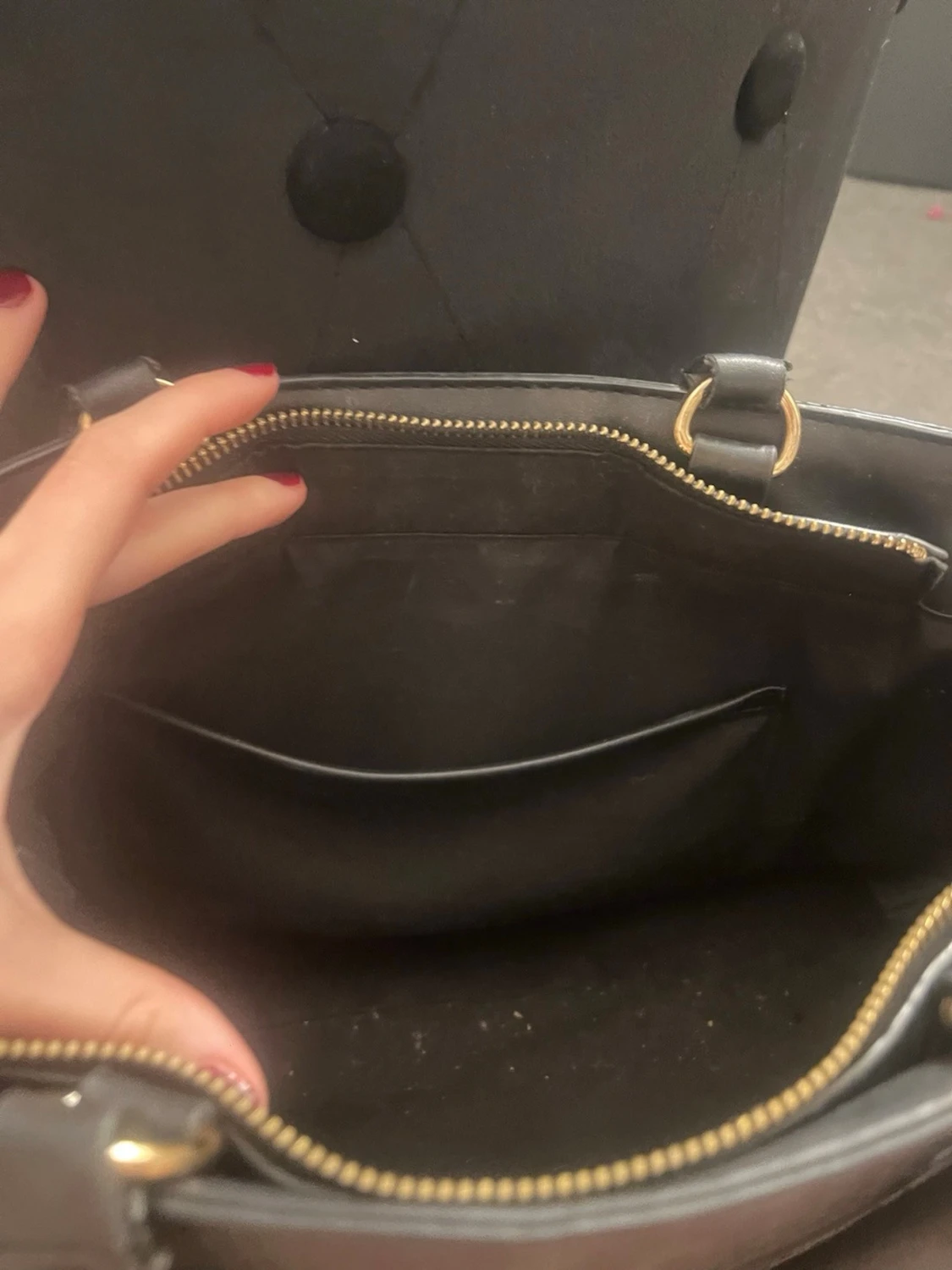 Svart handväska från Vezzano - 6