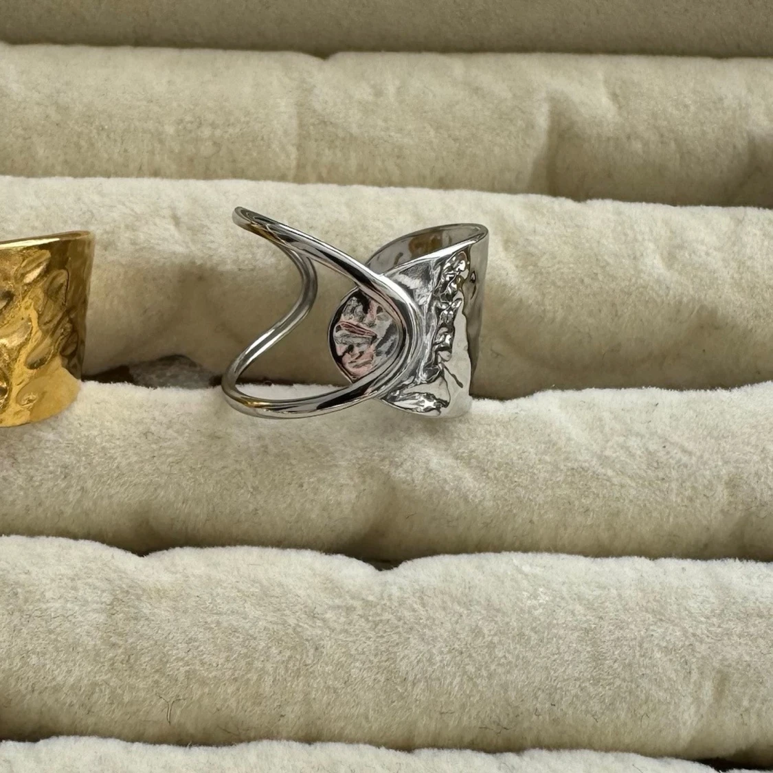 Rostfritt stål ringar (styck pris)