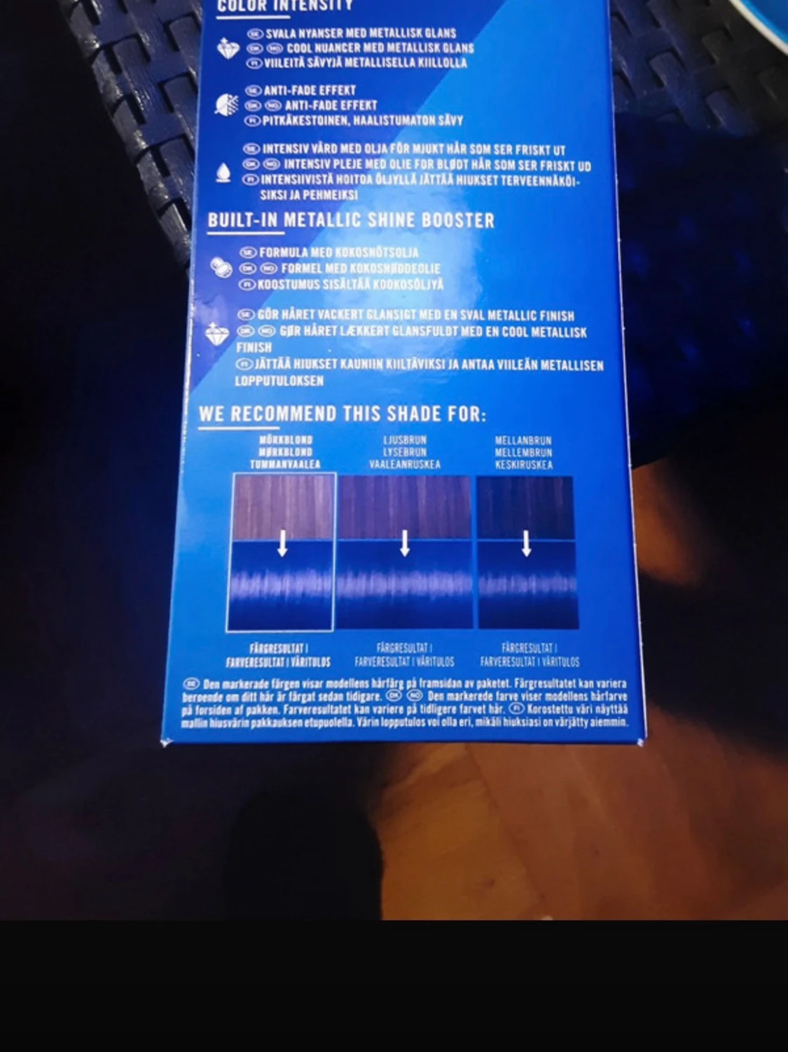 LIVE Urban Metallics Blue Mercury hårfärg - 1