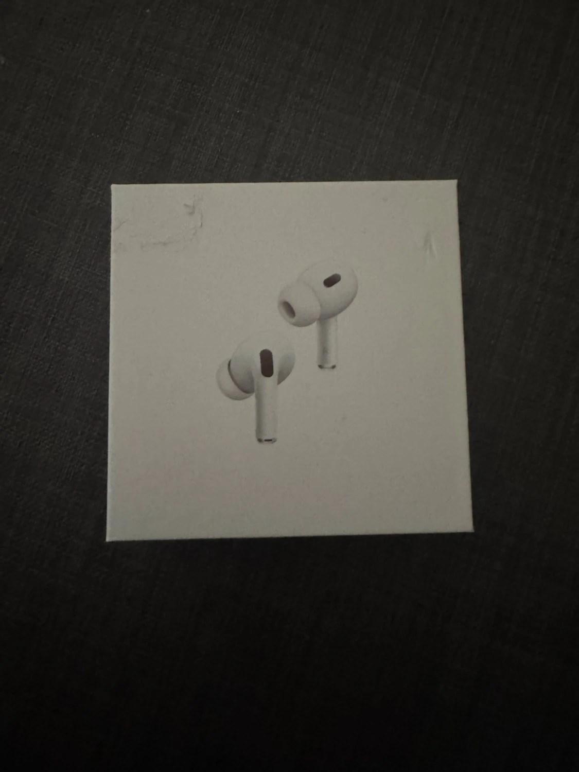 Vita trådlösa in-ear hörlurar