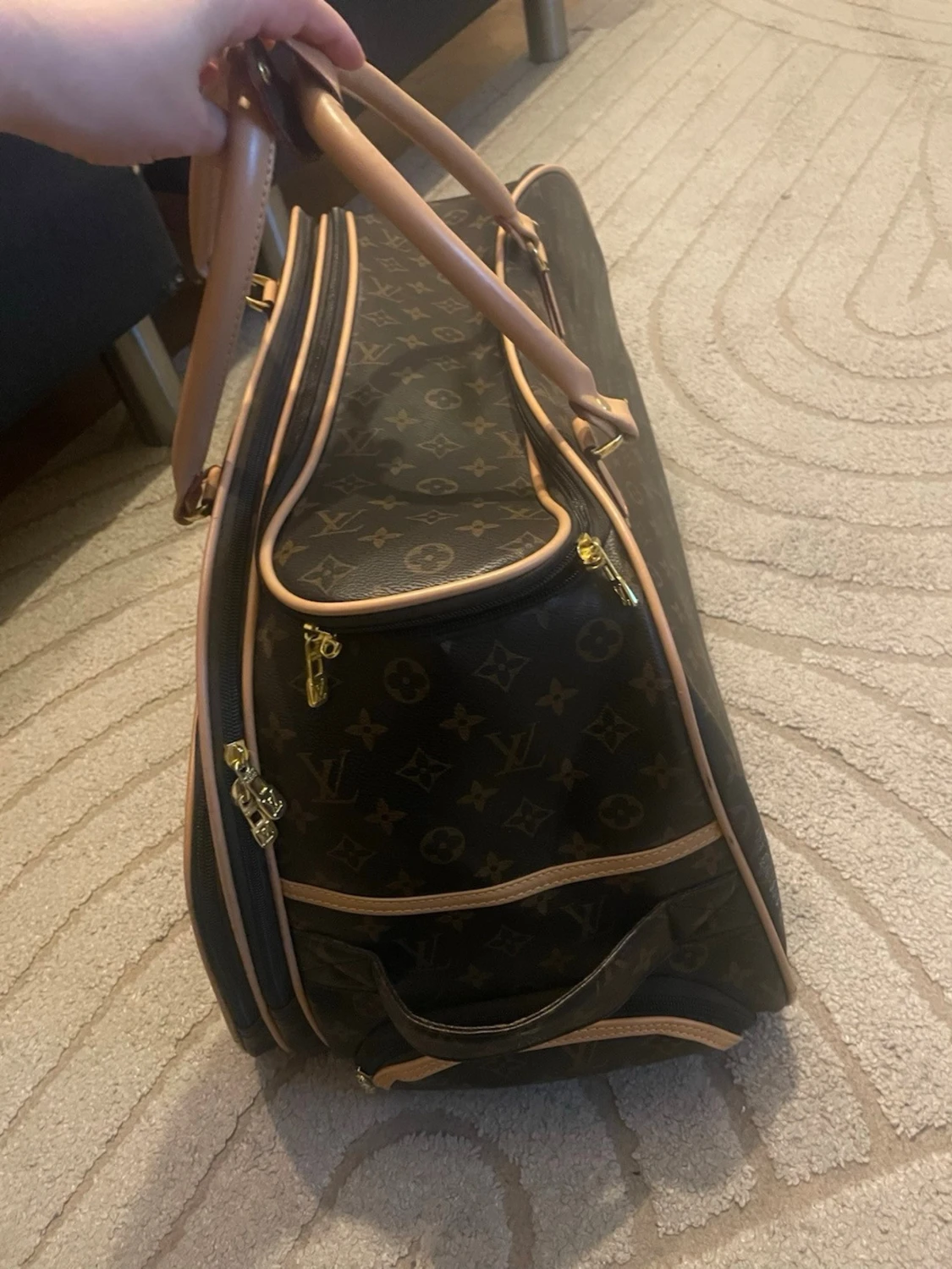 monogram resväska - 1