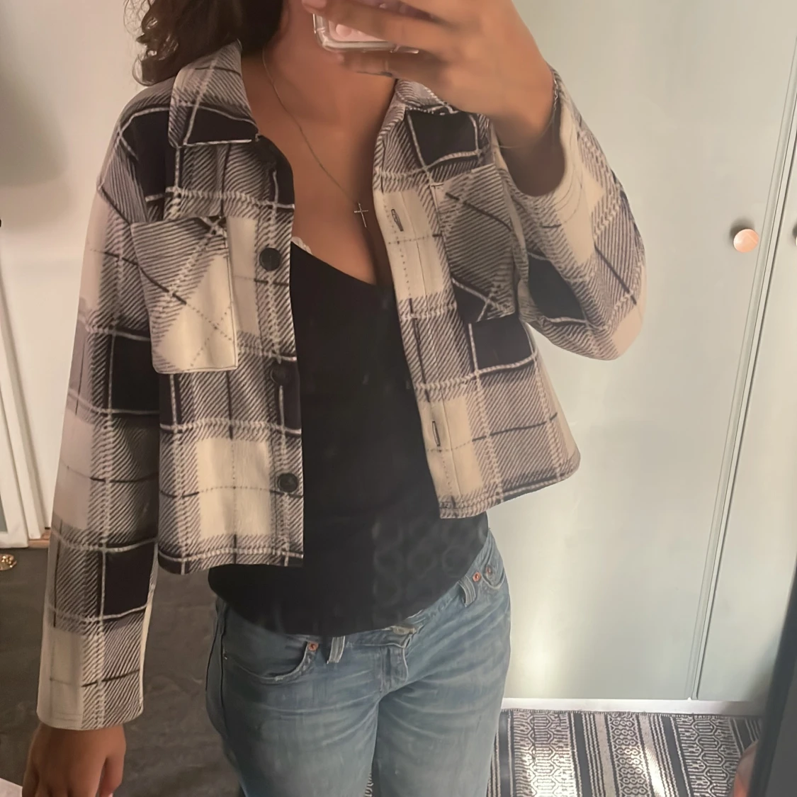 Rutig overshirt från KappAhl - 4