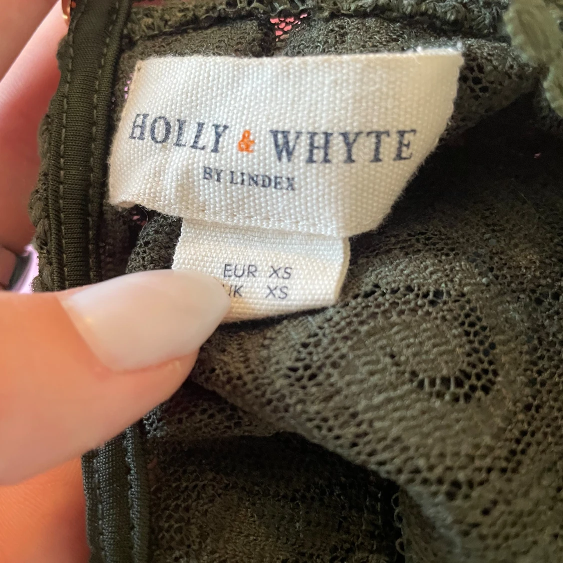 Mörkgrön blus  - 1