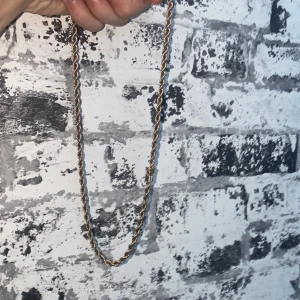 Guldplaterat halsband - Guldplaterat halsband från kejsar 6mm med kistlås möts bara i Stocholm gör även byten